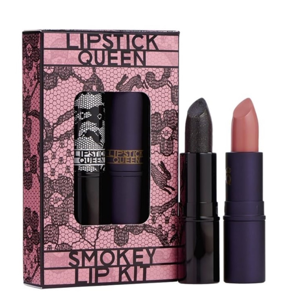 NEW - Limited Edition Smokey Lip Kit - Black Lace Rabbit & Pinky Nude Sinner